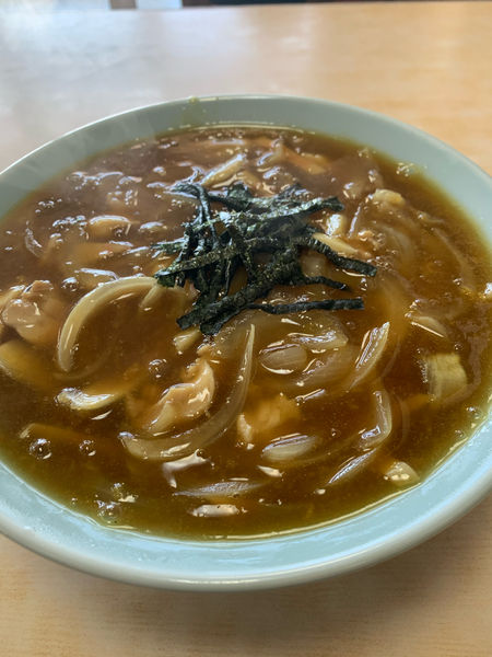 「カレーラーメン」@笑楽庵の写真