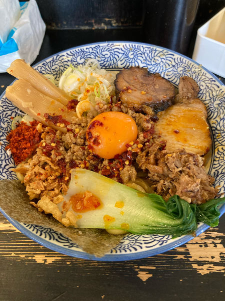 「坦々まぜそば【大】」@狼煙 〜NOROSHI〜の写真