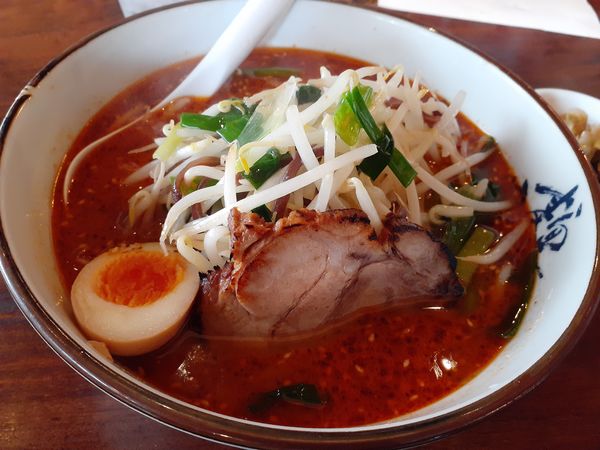 「麻辣味噌ラーメン」@横濱家 こどもの国店の写真