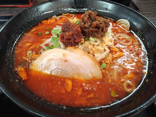 「辛味噌ラーメン 2辛(¥890)」@らいもん 茂原店の写真