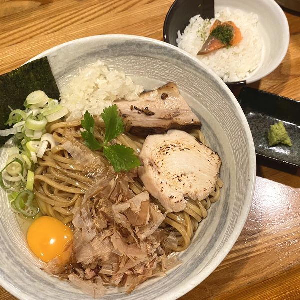 「【限定】メジカの和えそば」@麺屋 ひな多の写真