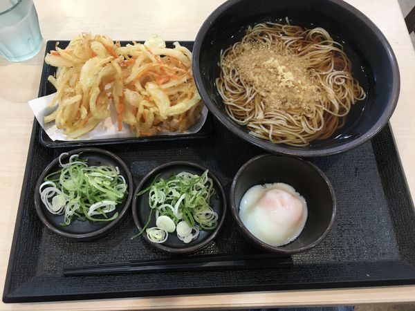 「朝そば(370¥)」@ゆで太郎 荒川沖店の写真