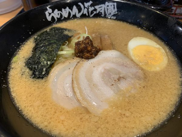 「花月げんこつらーめん(720円)」@らあめん花月嵐 武蔵中原店の写真