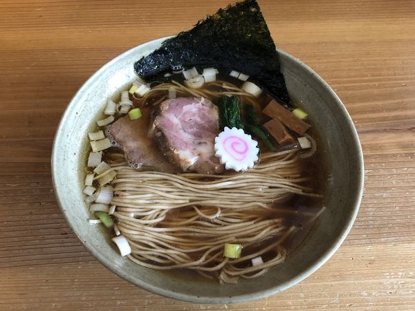 「だしそば　しょうゆ　￥９００」@だし・麺 未蕾の写真