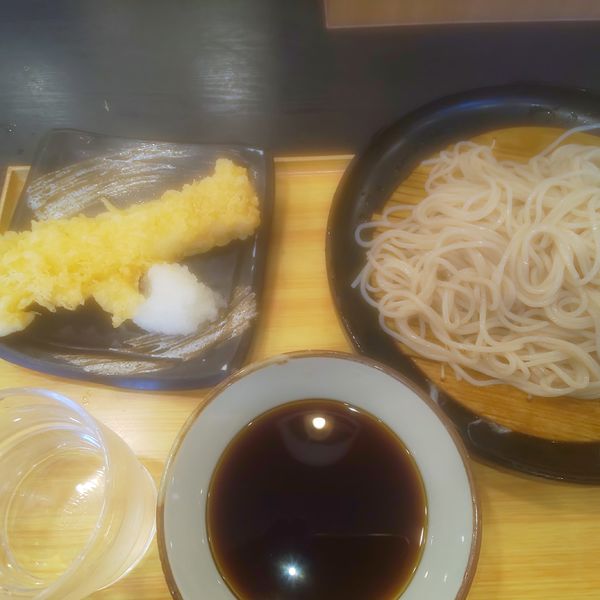 「いか天せいろ」@小諸そば 新橋店の写真
