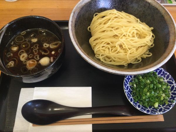 「ねぎつけ麺(¥500)」@牛こくラーメン ◯勝の写真