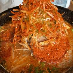 辛味噌ラーメン　赤味噌激辛