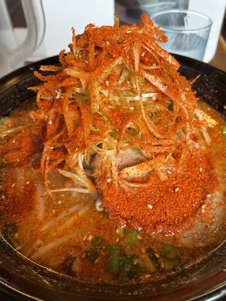 「辛味噌ラーメン　赤味噌激辛」@麺家 光の写真
