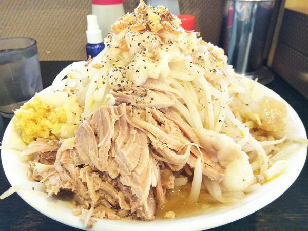 「塩ラーメン　※野菜、脂：マシ＆ショウガ：普通」@麺とび六方の写真