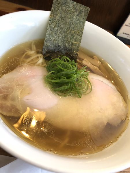 「白醤油ラーメン」@麺や渦雷UZURAIの写真