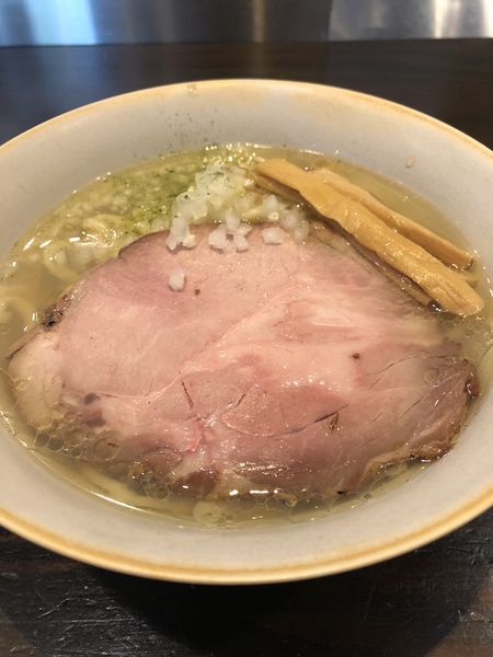 「潮そば（太麺変更）」@大磯 海そばの写真