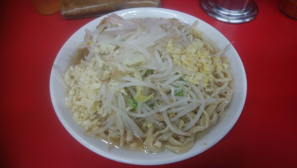 「小ぶた　ニンニク、しょうが」@ラーメン二郎 大宮公園駅前店の写真