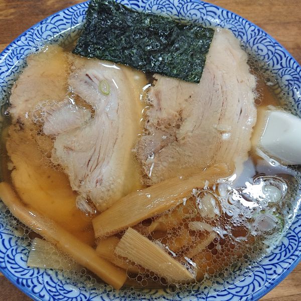 「チャーシューメン900円」@青竹手打ラーメン ほそやの写真
