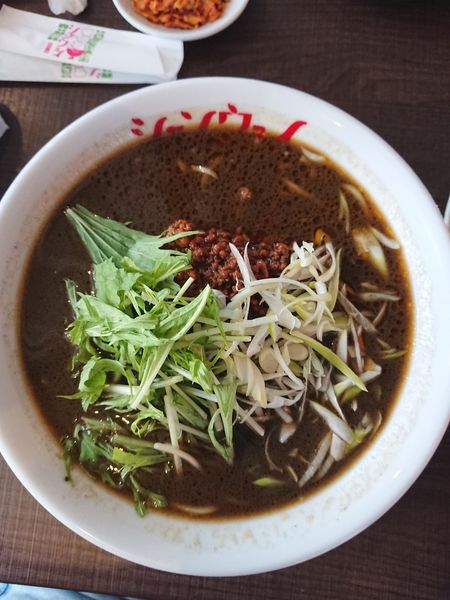 「黒ごま 担々麺 1080円」@青山シャンウェイ 渋谷店の写真