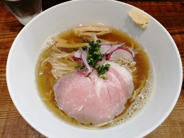 「煮干塩　850円」@町田汁場 しおらーめん 進化の写真