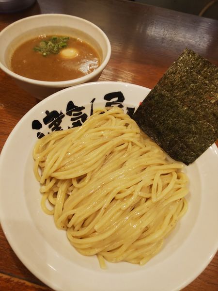 「津気屋つけ麺大盛 味玉」@つけ麺津気屋 武蔵浦和の写真