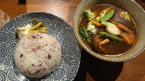 「①ろじまる野菜のスープカレー　１１００円」@スープカレーの店 ブライアンの写真