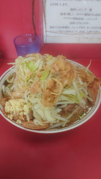 「大豚W  全部」@ラーメン二郎 環七一之江店の写真