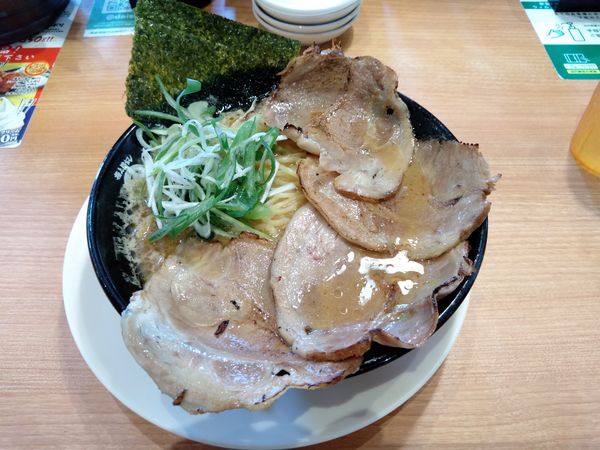 「肉盛り味噌麺759円」@大志軒 仙台泉野村店の写真