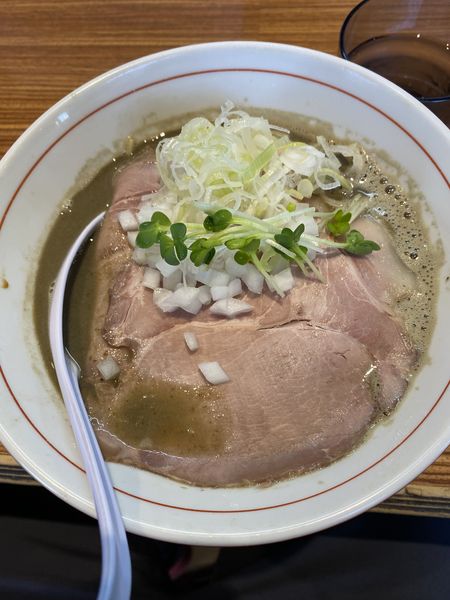 「特濃煮干しそば」@niboの写真