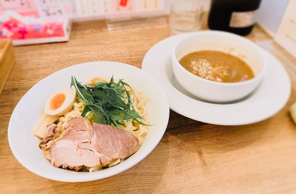 「丸鶏と魚介の濃厚つけ麺（並￥900）」@蔵前 中華そば 高ひろの写真