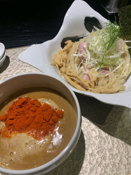 「鬼にぼしつけSoba」@鶏soba 座銀 南船場にぼし店の写真