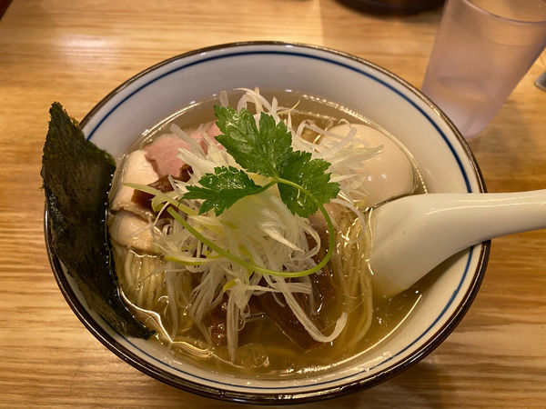 「特製塩らぁ麺」@らぁ麺 ふじ松の写真
