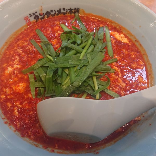 「半チャーハンセット1050円(めちゃ辛)ニラ120円」@元祖ニュータンタンメン本舗 蒲田西口店の写真