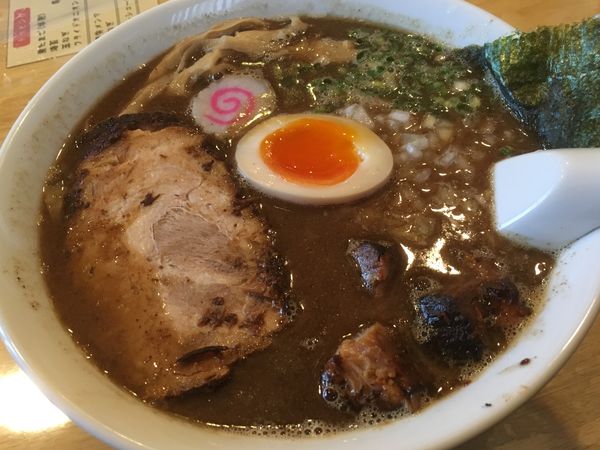 「中華そば（太麺）並」@らー麺Chopの写真