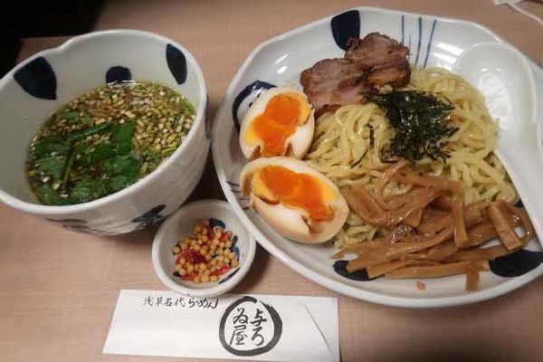 「特製ざるらーめん　1,050円」@与ろゐ屋の写真