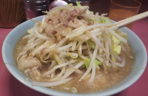 「ラーメン全マシ」@ラーメン二郎 新宿歌舞伎町店の写真