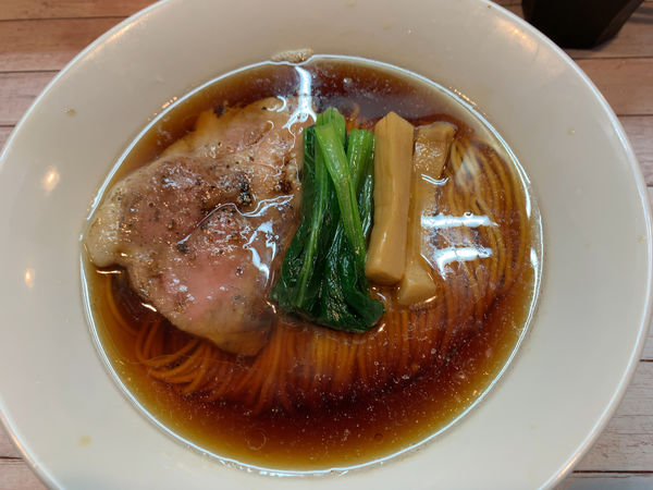 「世田谷中華そば600円」@世田谷中華そば 祖師谷七丁目食堂の写真