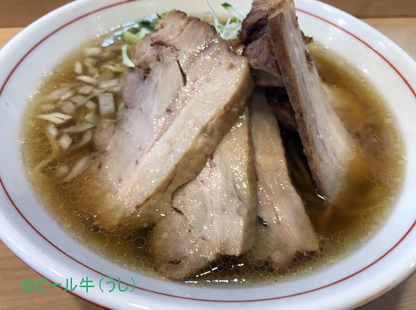 「チャーシューメン(1000円)」@中華そば すばる食堂の写真