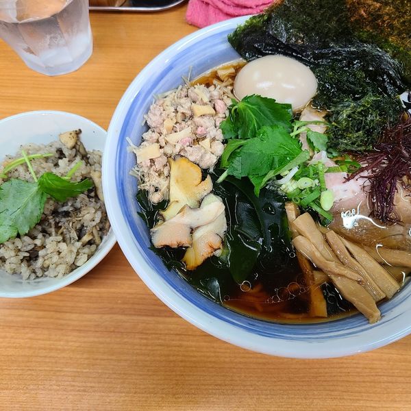 「限定　サザエ出汁ラーメン」@中華そば 半ざわの写真