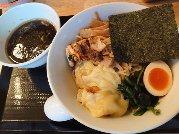 「特製鶏出汁つけ麺(980円)」@ワンタン屋 今福商店の写真