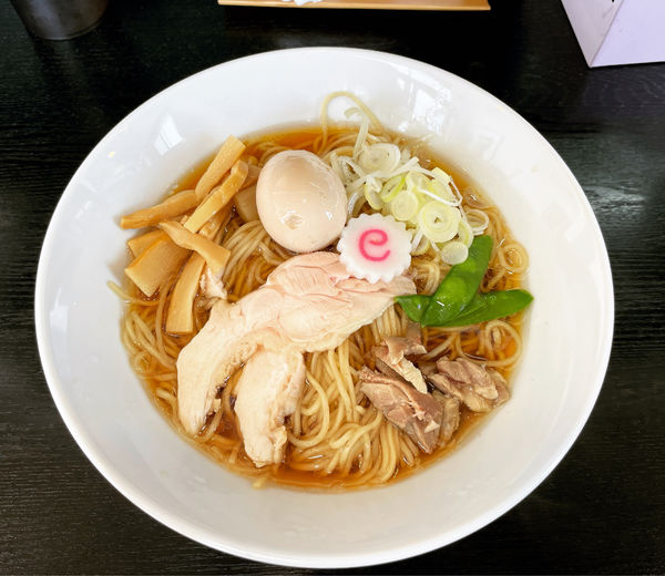 「味玉鶏中華そば　大盛」@仙臺鶏中華そば もとむらの写真