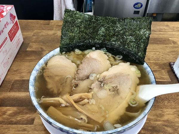 「チャーシュー麺　大盛」@青竹手打ラーメン ほそやの写真