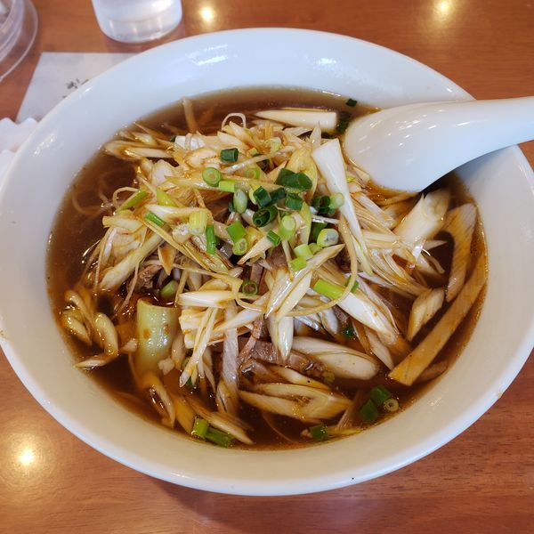 「ネギ麺」@萬来亭の写真