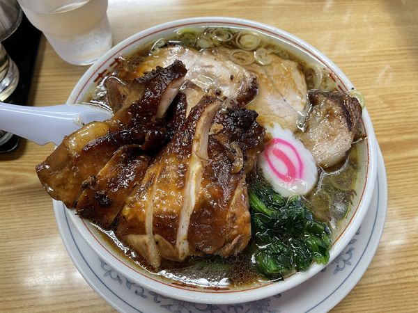 「生姜醤油チャーシュー麺」@かし亀の写真