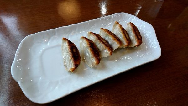 「餃子　250円」@麺福八の写真