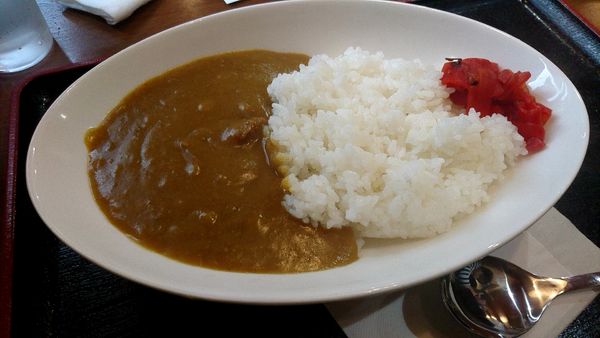 「ダルニー特製ビーフカレー　630円」@麺福八の写真