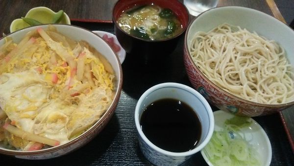 「玉子丼セット 1000円」@丸ト庵の写真