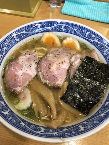 「特製中華そば」@中華そば 青葉 中野本店の写真