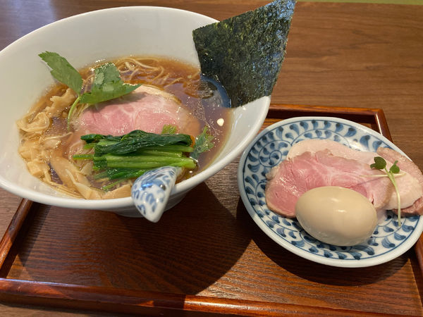 「濃口醤油特製+和え玉ハーフ」@メンドコロ Kinariの写真