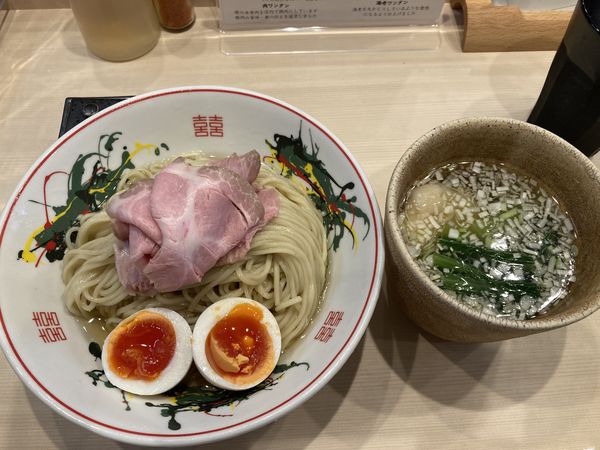 「全部入りあっさりつけめん」@つけめん金龍の写真