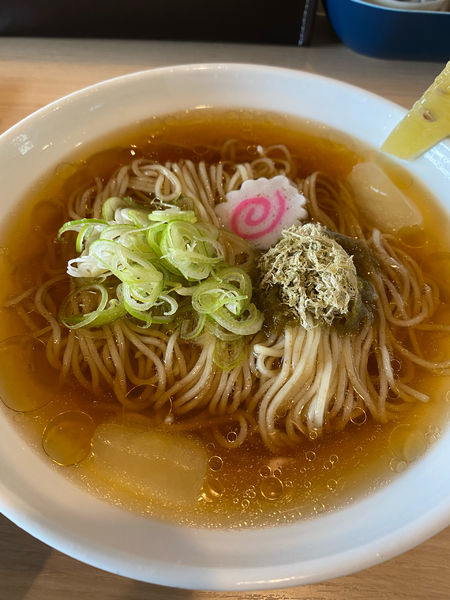 「冷やし煮干そば」@中華そば GO.TO.KU ～義～の写真