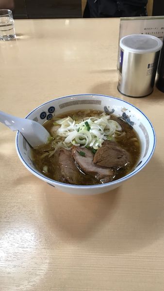 「ネギチャーシュー麺＋味玉」@手打ラーメン 長八の写真