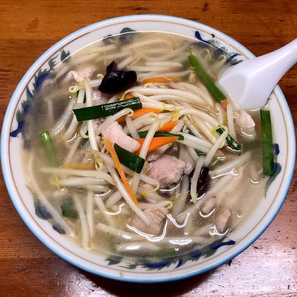 「塩たんめん（600円）」@食堂あけぼのの写真