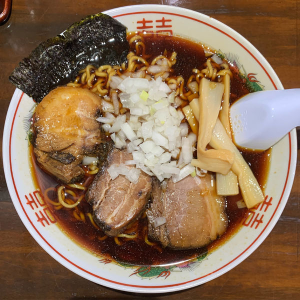 「元祖竹岡式ラーメン」@元祖竹岡式ラーメン 竹福の写真