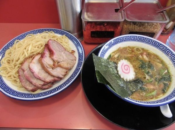 「つけ麺チャーシュー入り」@らーめんいっとく 竜ヶ崎店の写真
